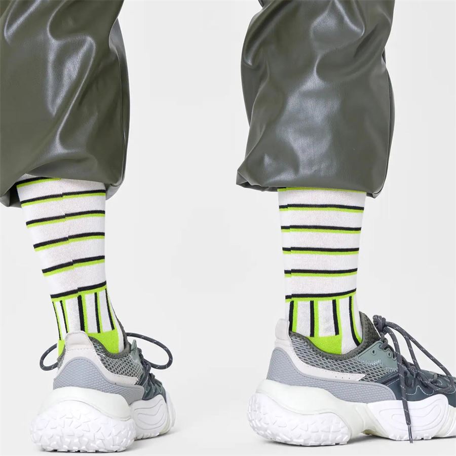 BLOCKED STRIPE SOCK Happy Socks | BSS011300